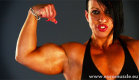Virginia Sanchez,Ifbb pro athlete - abs flexing