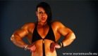 Virginia Sanchez,Ifbb pro athlete - biceps pumping